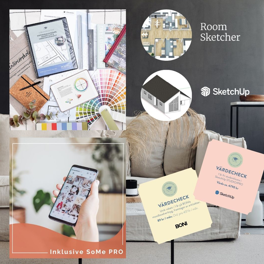 Certifierad Inredare distans Sketchup