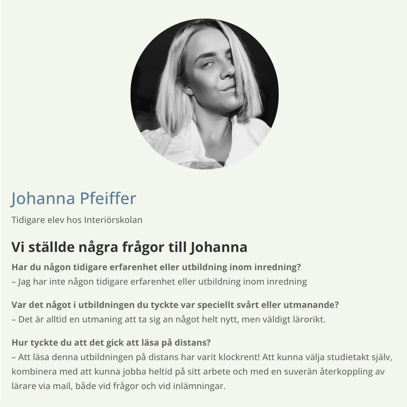 Recensioner Interiörskolan