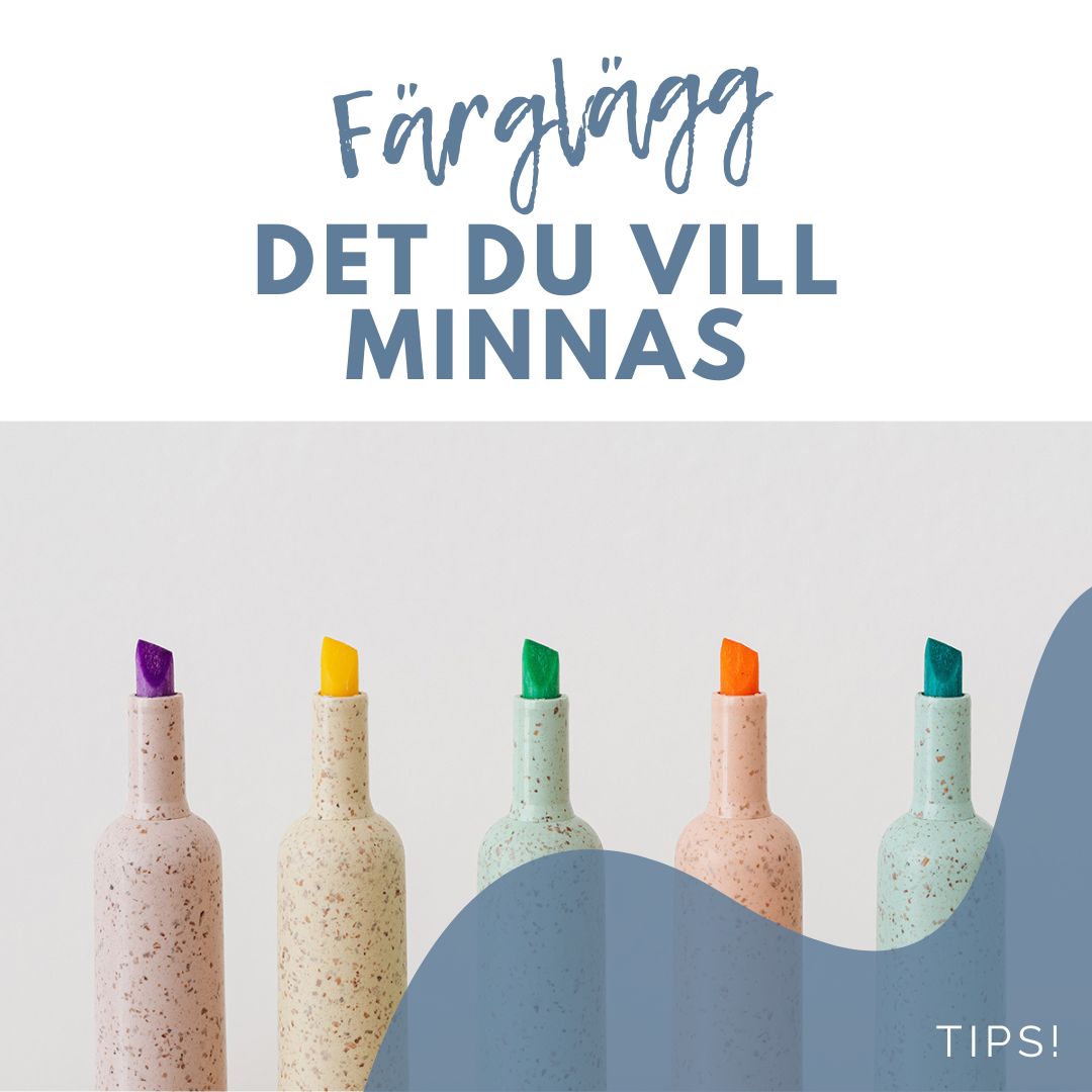 studieplanering-farglagg Studieplanering färglägg det du vill minnas