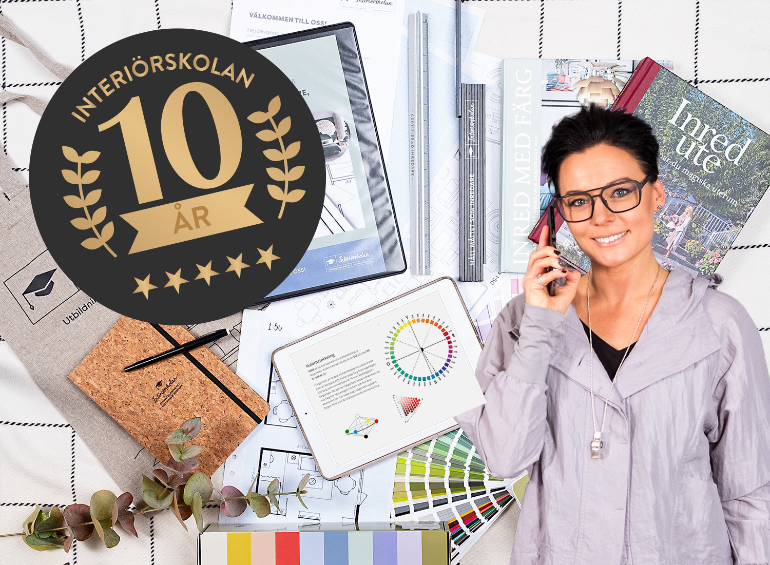 A walk down memory lane – Interiörskolan fyller 10 år