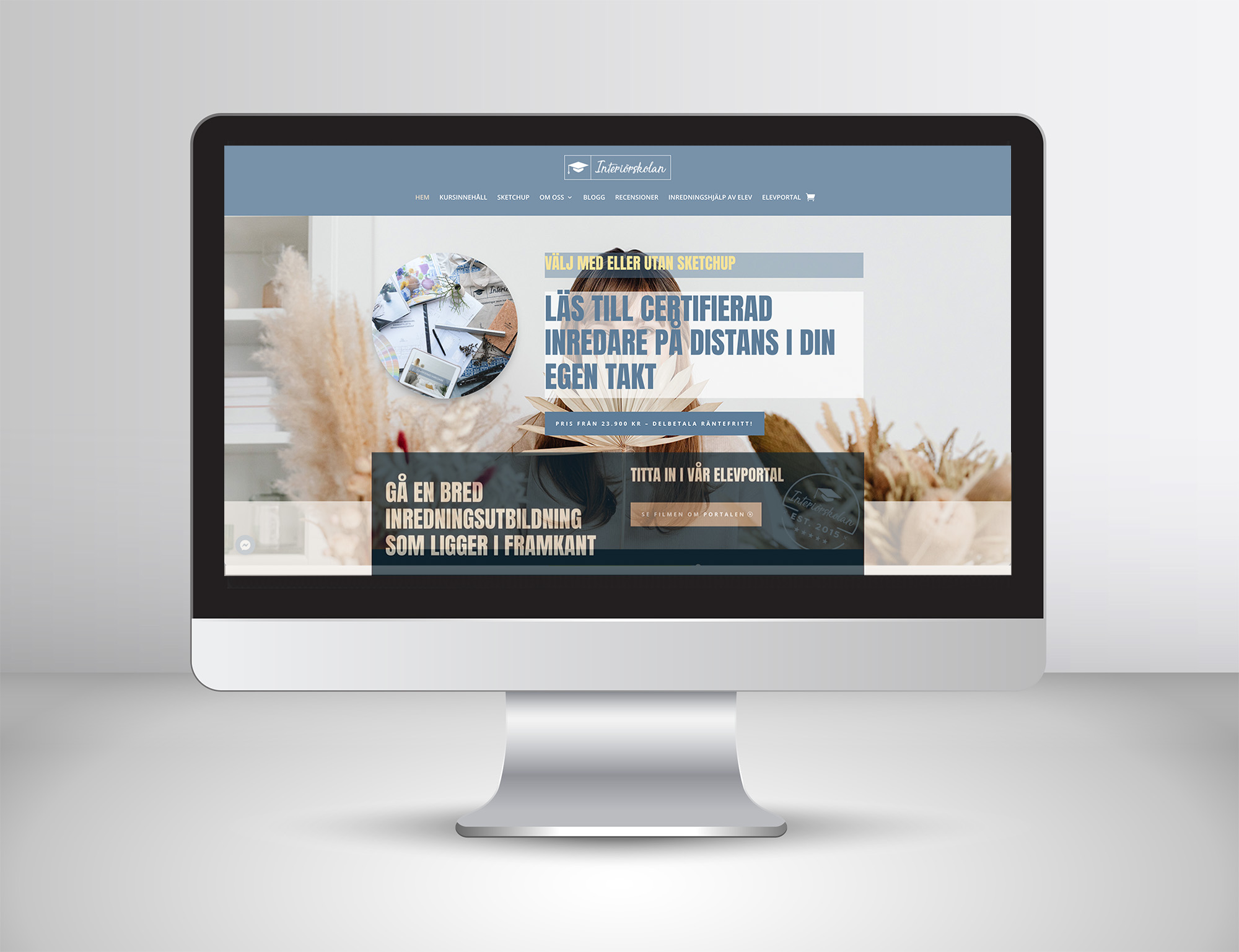 Interiörskolan inredningsutbildning online