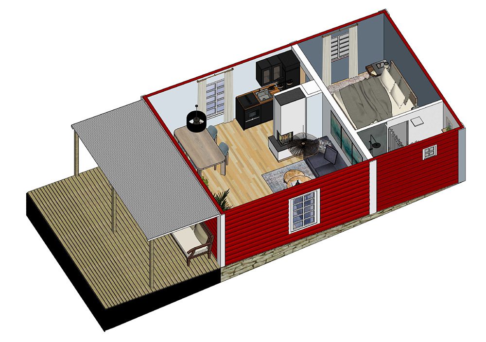 Rita i SketchUp inredningsutbildning