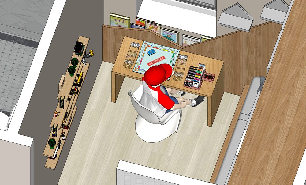 Arbeta i digitala verktyg som SketchUp som inredare