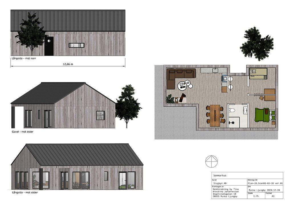 sketchup-inredare-@heminredning_by_tina SketchUp inredare